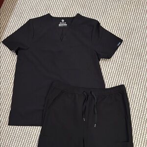 Men's Black Scrubs